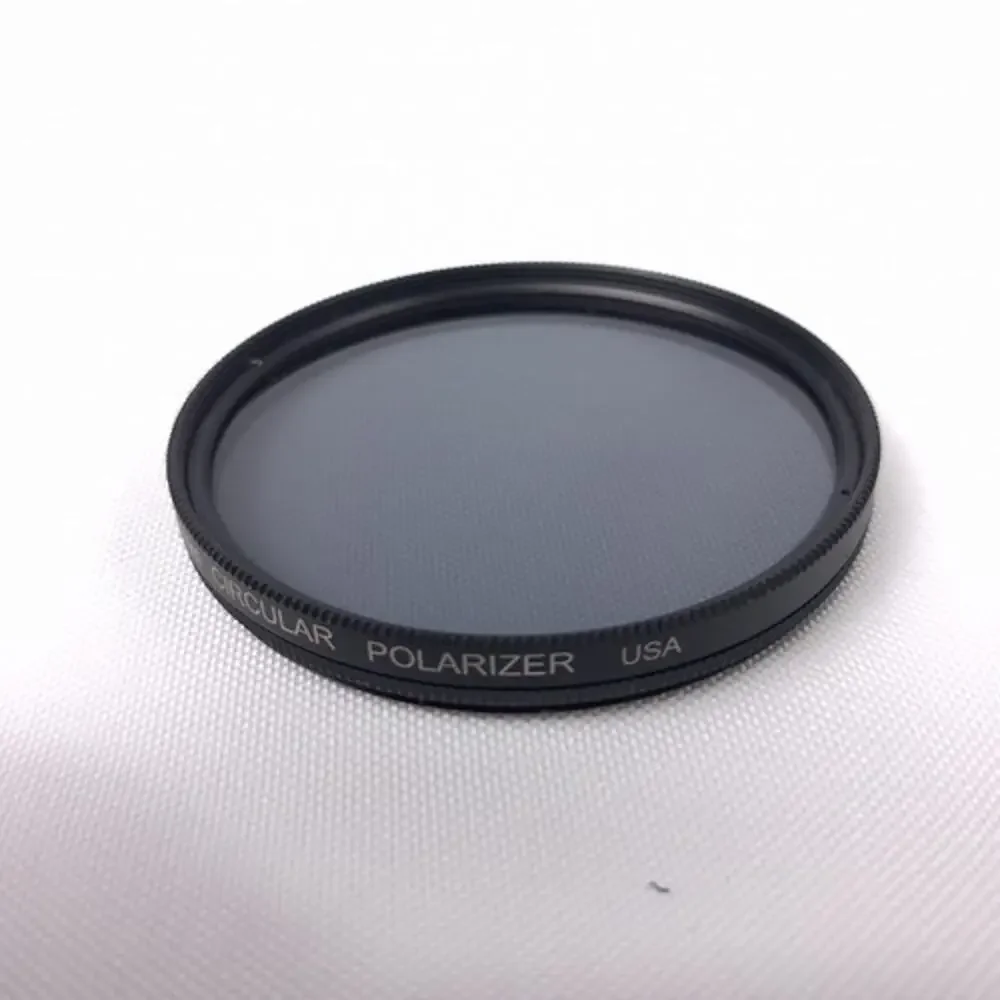 Tiffen 58mm Circular Polarizer CPL Camera Lens Filter USA Photography